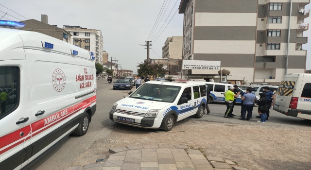Kocaeli’de minibüsün çarptığı kadın yaralandı
