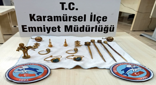 Kocaeli’de araçlarında tarihi eser ele geçirilen 2 kişiye adli işlem uygulandı