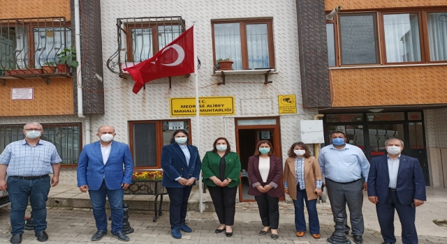 Edirne’de AK Parti heyetinden muhtarlara ziyaret