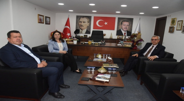 Keşan Belediye Başkanı Helvacıoğlu AK Parti İl Başkanlığı’nı ziyaret etti