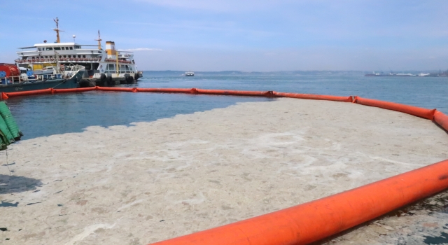 Yalova’da müsilaj toplama çalışmaları devam ediyor
