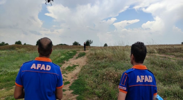 Edirne’de AFAD ve İtfaiye personeli drone eğitimi aldı