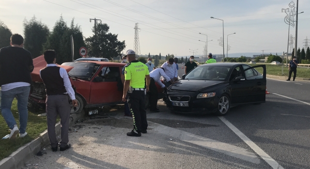 Bilecik’te trafik kazasında 2 kişi yaralandı