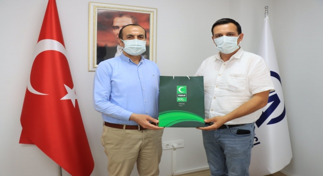 Yeşilay Kırklareli Şube Başkanı Yücel’den AA Kırklareli Bürosu’na ziyaret