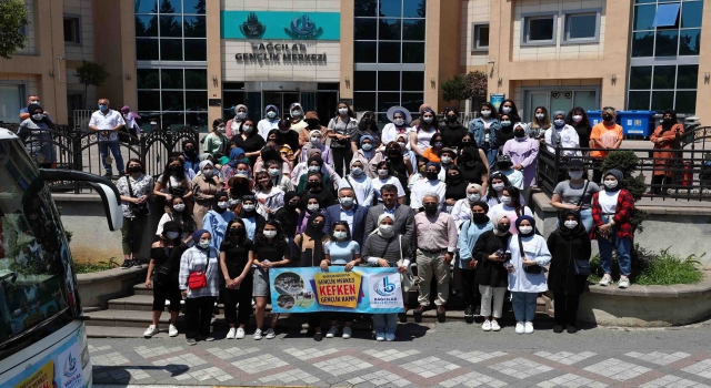 Bağcılar’dan 80 kız öğrenci Kefken Kampı’na gitti