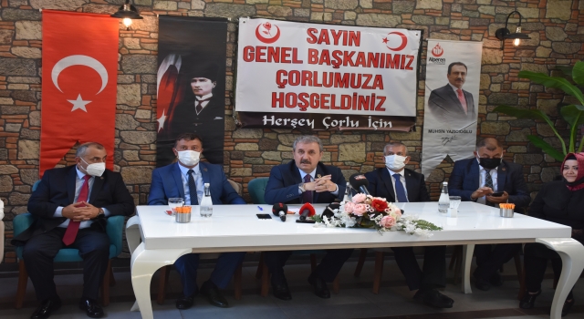 BBP Genel Başkanı Destici, Türkiye’nin istikrarlı yönetime kavuştuğunu söyledi: