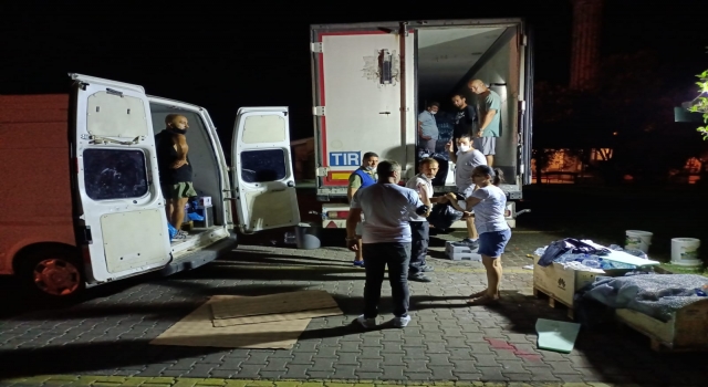 Pazaryeri Belediyesinden Marmaris yangınına yardım eli