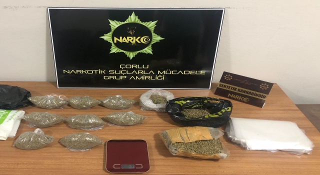 Tekirdağ’da 880 gram eroin ele geçirildi, 1 zanlı yakalandı