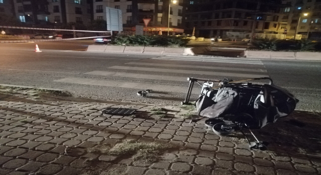 Tekirdağ’da motosikletin çarptığı 1’i çocuk 3 kişi yaralandı