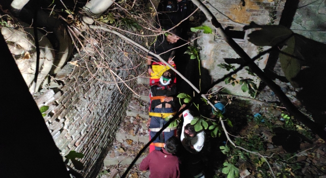 Bursa’da yüksekten düşen kişi ağır yaralandı