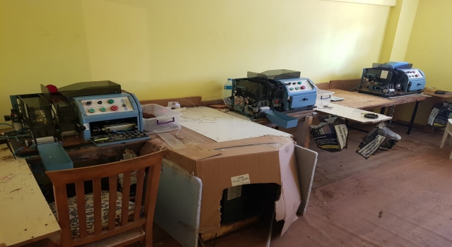 Tekirdağ’da 100 bin kaçak filtreli sigara kağıdı ele geçirildi