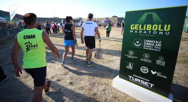 ”Uluslararası Gelibolu Maratonu” koşuldu