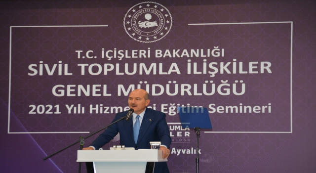 İçişleri Bakanı Süleyman Soylu: ”3600 ek gösterge bizim taahhüdümüzdür, bundan herhangi bir şekilde sarfınazar etmemiz mümkün değildir.”