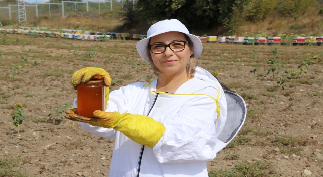 Salgın sürecinde başladığı arıcılıkta bir yılda kovan sayısını ikiye katladı