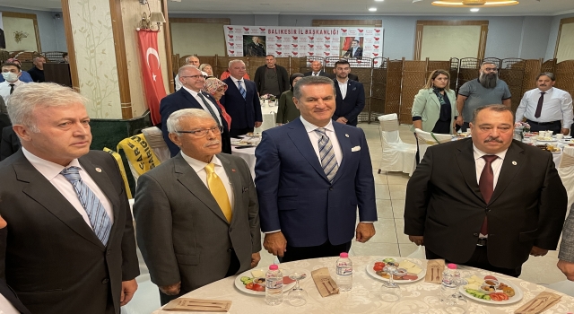TDP Genel Başkanı Sarıgül, Balıkesir’de muhtarlarla bir araya geldi: