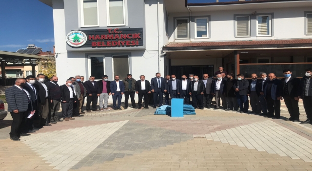 Harmancık Belediyesi ”Sıfır Atık Projesi” kapsamında geri dönüşüm kutusu dağıttı