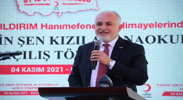 Binali Yıldırım’ın eşi Semiha Yıldırım, Kocaeli’de anaokulu açılışı yaptı