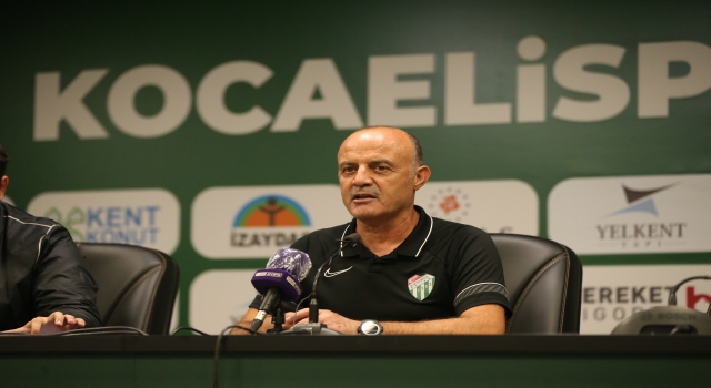 Kocaelispor Bursaspor maçının ardından