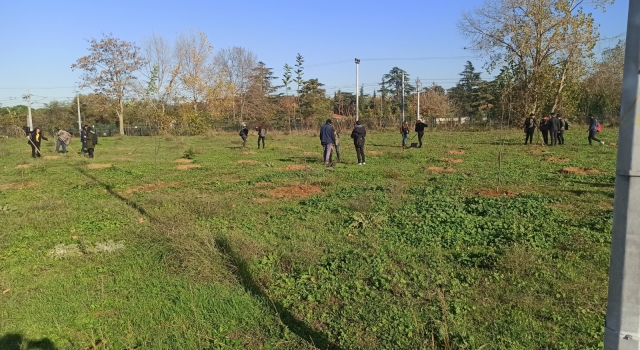 Kocaeli’de trafik kazasında hayatını kaybeden lise öğrencilerinin anısına fidan dikildi