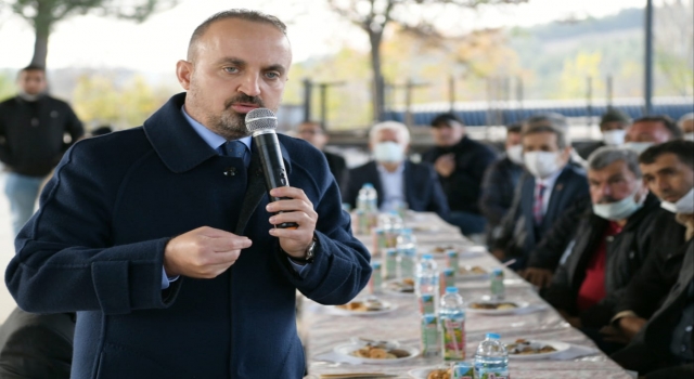 AK Parti’li Turan, Çanakkale’de cemevi yöneticileri ve muhtarlarla bir araya geldi: