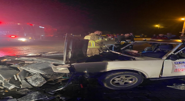 Balıkesir’de iki trafik kazasında 5 kişi yaralandı