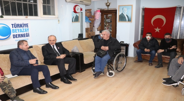Vali Erol, ”Beyaz Huzur Durağı Sohbetleri”nde engellilerin konuğu oldu