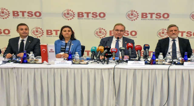 CHP Ekonomi Masası heyeti, Bursa’da iş insanları ve STK temsilcileriyle bir araya geldi