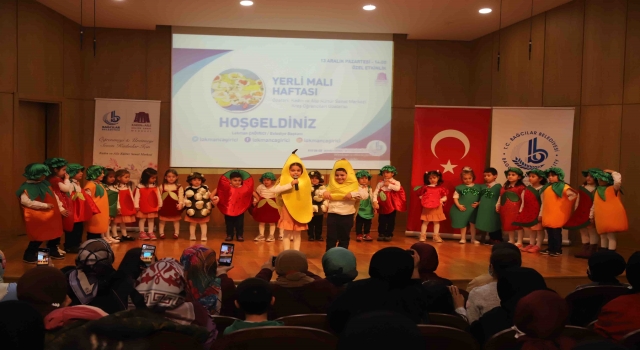 Bağcılar’da çocuklar Yerli Malı Haftası’nı kutladı