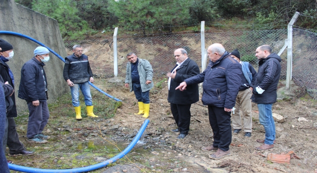 Osmaneli Kaymakamı Ünal, Dereyörük köyünde incelemelerde bulundu