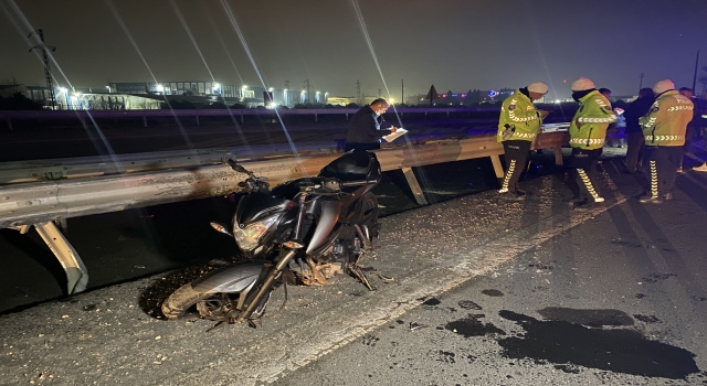 Tekirdağ’da bariyere çarpan motosikletteki genç kız öldü, sürücü yaralandı