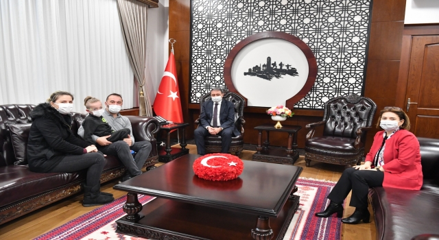 SMA hastası Tuğberk Özkaya’nın resmettiği hayali Vali Şıldak tarafından gerçeğe dönüştürüldü
