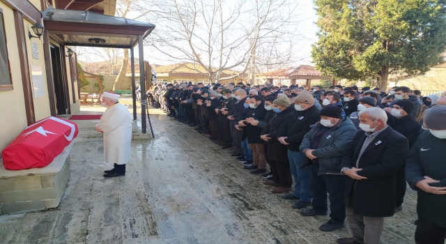 Keşan’da hayatını kaybeden Kıbrıs gazisi son yolculuğuna uğurlandı