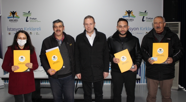 Kırklareli’nde emlak danışmanlarına yetki belgeleri verildi