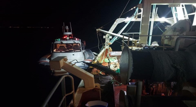 Balıkesir’de kaçak avlanan deniz patlıcanları denize bırakıldı