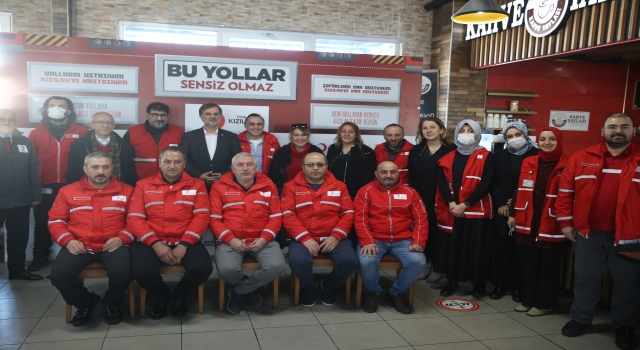 Uzun yol şoförleri afetlerde Türk Kızılayın ”gönüllü ortağı” olacak