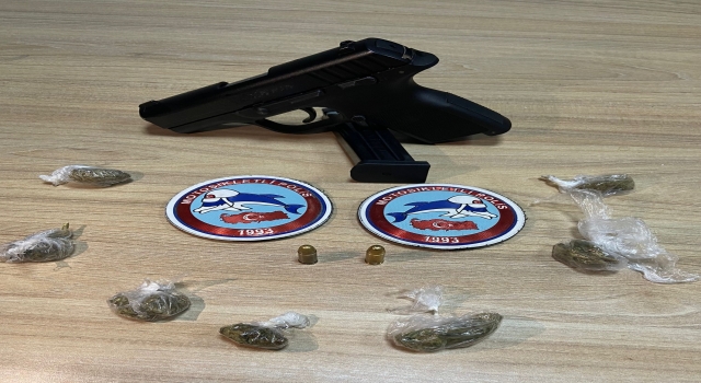 ”Yunus”ların şüphe üzerine durdurduğu otomobilde uyuşturucu ve silah ele geçirildi