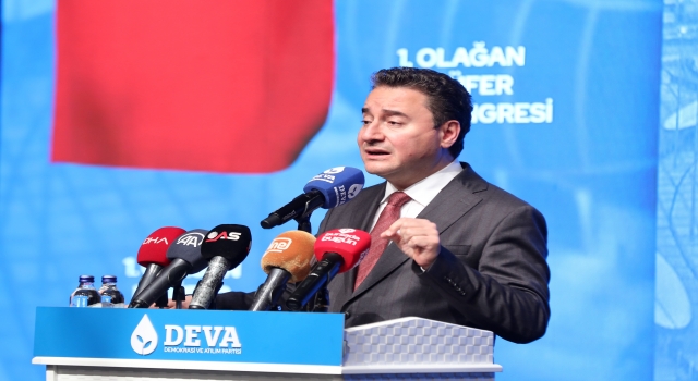 DEVA Partisi Genel Başkanı Babacan, Bursa’da konuştu: