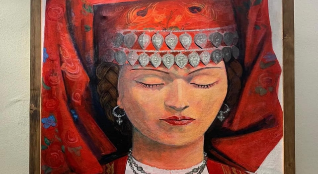 Tekirdağ’da ”Balkan Gelinleri” resim sergisi açıldı