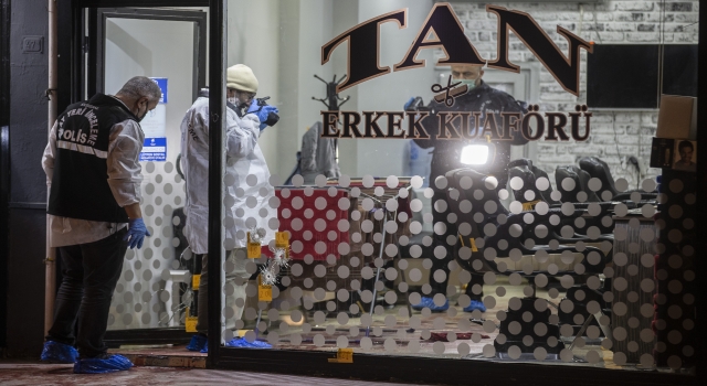 Küçükçekmece’de bir iş yerine yapılan silahlı saldırıda 7 kişi yaralandı