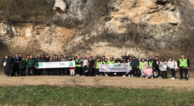 Edirne’de Yeşilay doğa yürüyüşü etkinliği düzenledi