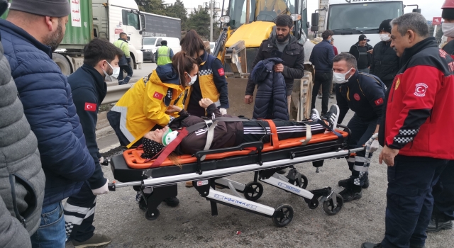 Kocaeli’de zincirleme trafik kazası ulaşımı aksattı
