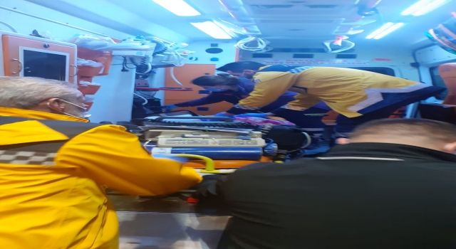 16 aylık hasta bebek, ambulans uçakla Denizli’ye sevk edildi
