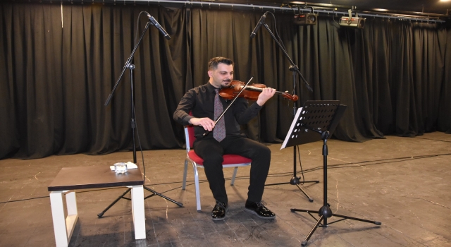 Tekirdağ’da ”Nağmei Gönül Solo Keman Konseri” düzenlendi