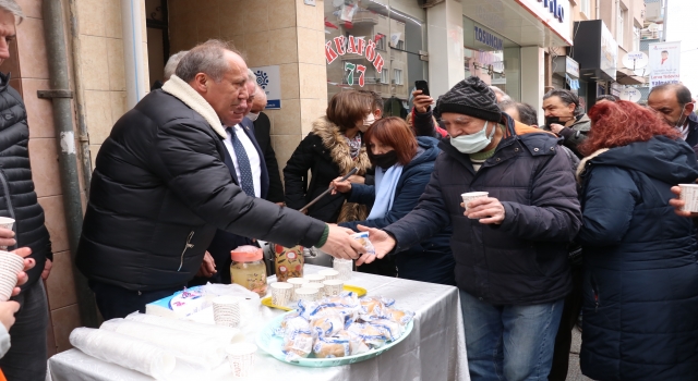 Muharrem İnce, Yalova’da üzüm hoşafı ve ekmek dağıttı