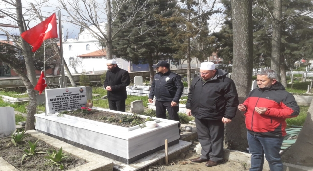 Bigadiç’te polis ve jandarmadan şehit ailelerine ziyaret