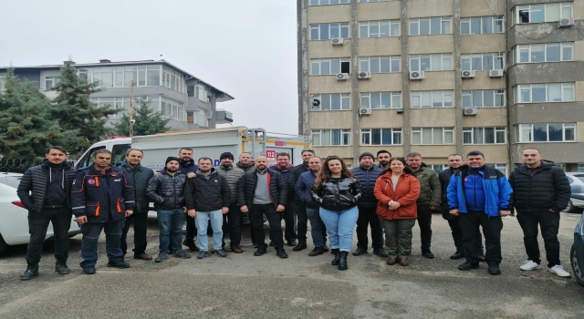 Tekirdağ’da polislere afet ve acil durumlara yönelik farkındalık eğitimi verildi