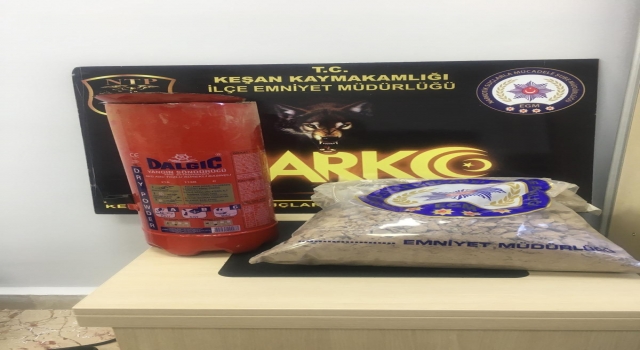 Edirne’de iki farklı uyuşturucu dosyasındaki bağlantının çözülmesiyle yakalanan zanlı tutuklandı