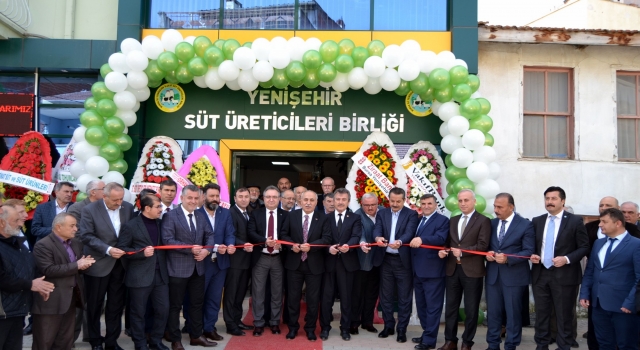 Yenişehirİznik Süt Üreticileri Birliğinin yeni binası hizmete girdi