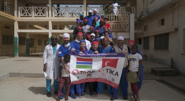 TADD, sağlık organizasyonuyla Gambiya’da binlerce kişiye ulaştı