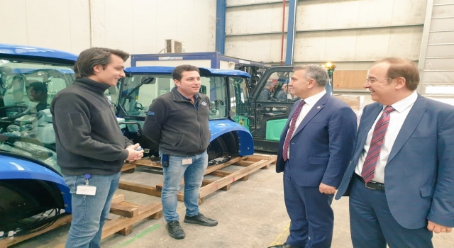 AK Partili Canbey, Balıkesir Organize Sanayi Bölgesindeki firmaları ziyaret etti